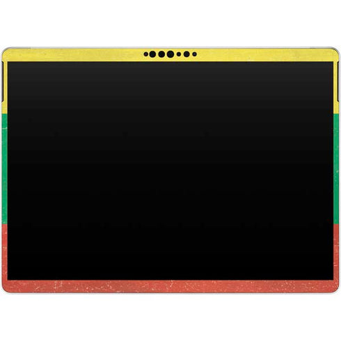 Lithuania Flag Distressed Surface Pro 9 Skin
